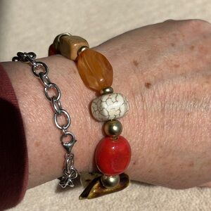 Bohemian Style Beaded Bracelet with Tassel